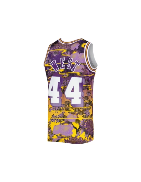 Mens Los Angeles Lakers Jerry West Purple 1971 72 Hardwood Classics Lunar New Year Swingman Jersey,Los Angeles Lakers,NBA,JERSEY