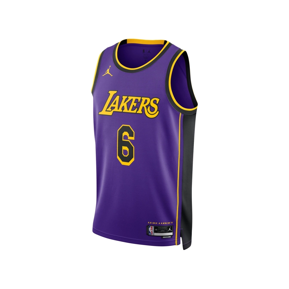 Unisex Los Angeles Lakers LeBron James Purple Swingman Jersey - Statement Edition,Los Angeles Lakers,NBA,JERSEY with free shippi