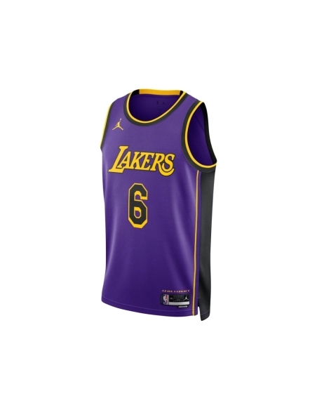 Unisex Los Angeles Lakers LeBron James Purple Swingman Jersey - Statement Edition,Los Angeles Lakers,NBA,JERSEY with free shippi
