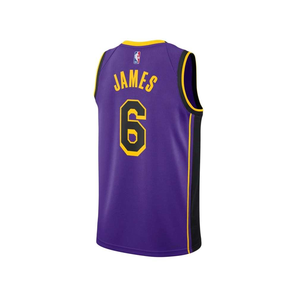 Unisex Los Angeles Lakers LeBron James Purple Swingman Jersey - Statement Edition,Los Angeles Lakers,NBA,JERSEY with free shippi