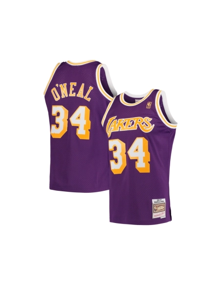 Mens Los Angeles Lakers Shaquille ONeal Purple Hardwood Classics Swingman Jersey,Los Angeles Lakers,NBA,JERSEY with free shippin