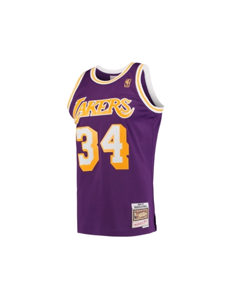 Mens Los Angeles Lakers Shaquille ONeal Purple Hardwood Classics Swingman Jersey,Los Angeles Lakers,NBA,JERSEY with free shippin