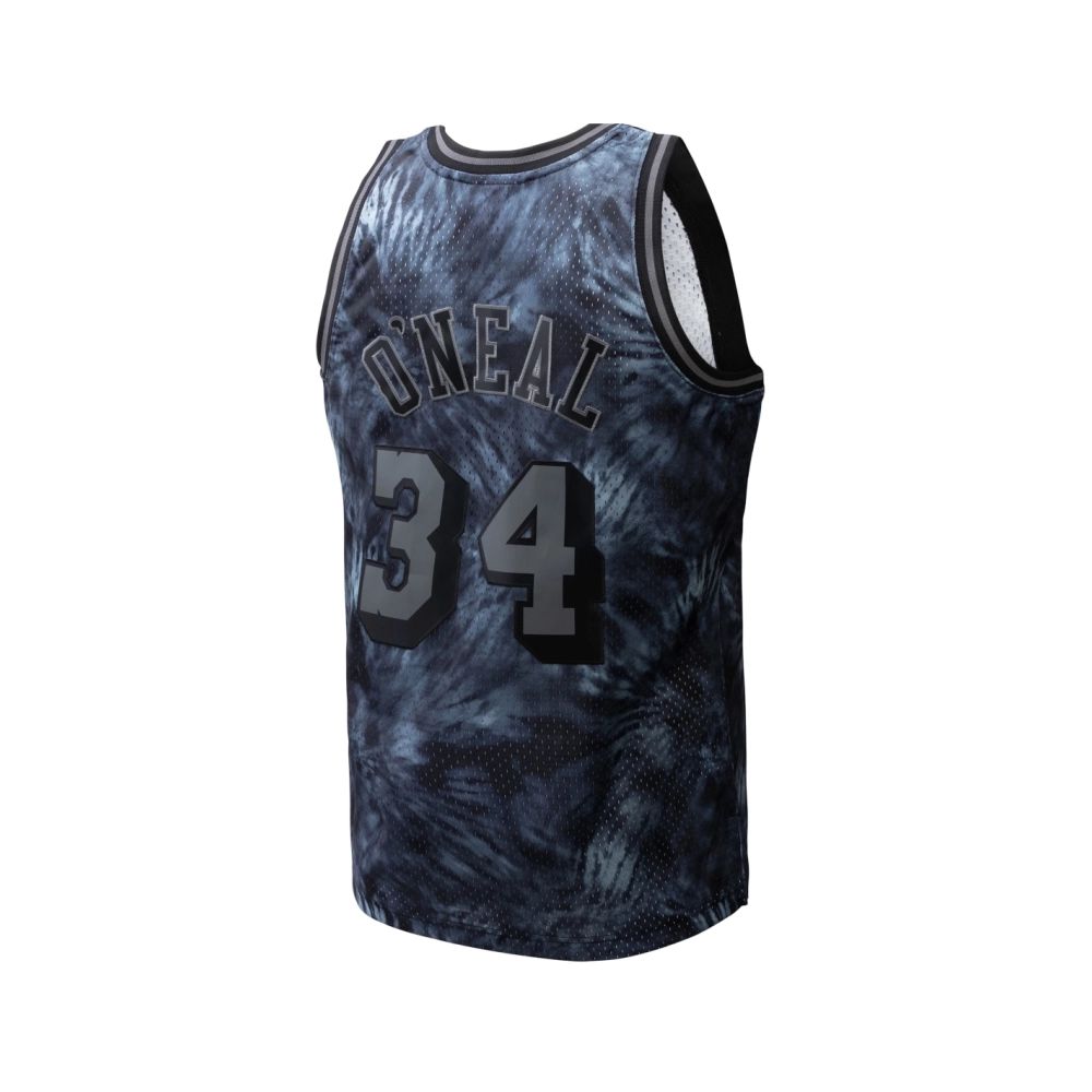 Mens Los Angeles Lakers Shaquille ONeal Black Hardwood Classics 1996 97 Tie-Dye Swingman Jersey,Los Angeles Lakers,NBA,JERSEY wi