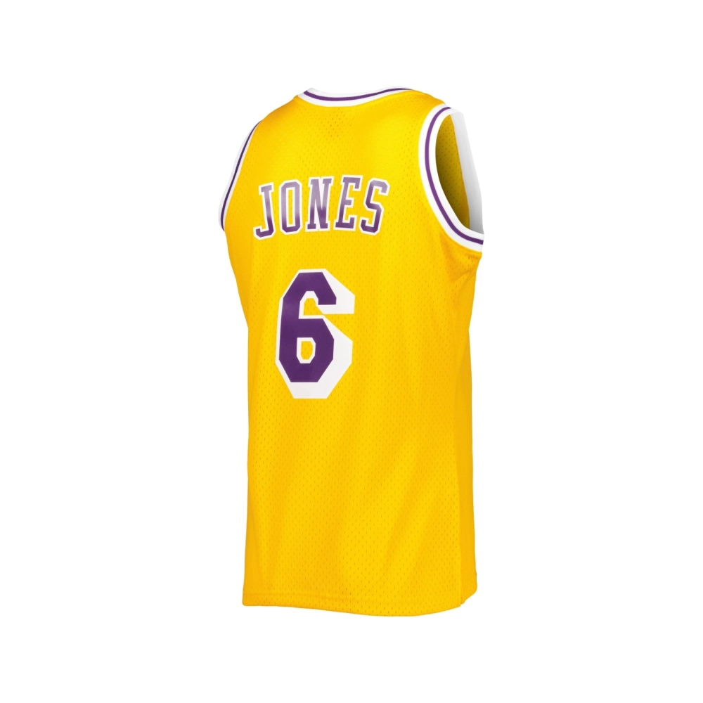Mens Los Angeles Lakers Eddie Jones Gold 1996 97 Hardwood Classics Swingman Jersey,Los Angeles Lakers,NBA,JERSEY with free shipp