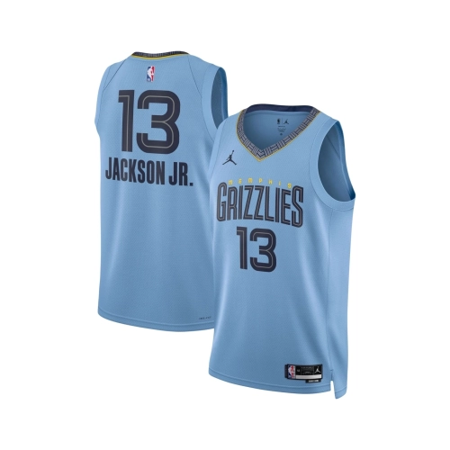 Unisex Memphis Grizzlies Jaren Jackson Jr. Light Blue Swingman Jersey - Statement Edition,Memphis Grizzlies,NBA,JERSEY with free
