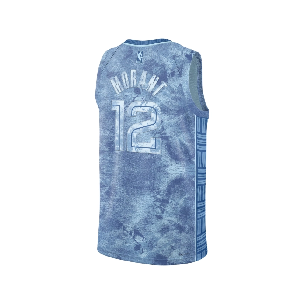 Unisex Memphis Grizzlies Ja Morant Light Blue Select Series Swingman Jersey,Memphis Grizzlies,NBA,JERSEY with free shipping