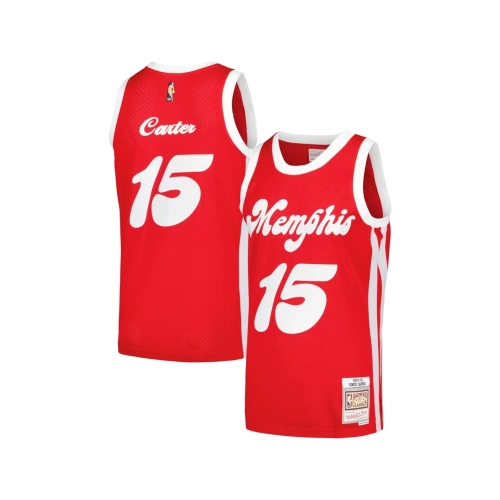 Mens Memphis Grizzlies Vince Carter Red 2015 16 Hardwood Classics Swingman Jersey,Memphis Grizzlies,NBA,JERSEY with free shippin