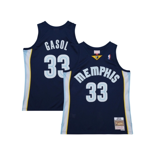 Mens Memphis Grizzlies Marc Gasol Navy 2008 09 Hardwood Classics Swingman Throwback Jersey,Memphis Grizzlies,NBA,JERSEY with fre