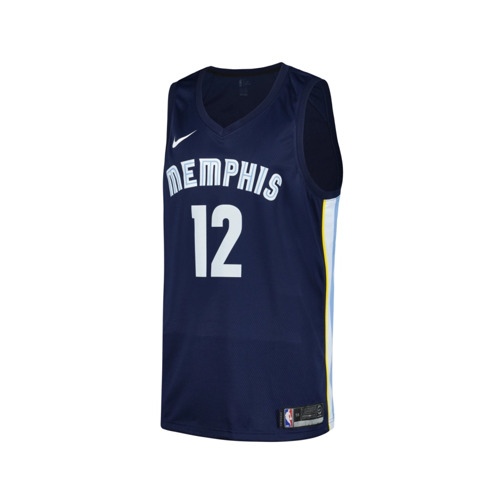 Mens Memphis Grizzlies Ja Morant Navy Swingman Jersey - Icon Edition,Memphis Grizzlies,NBA,JERSEY with free shipping