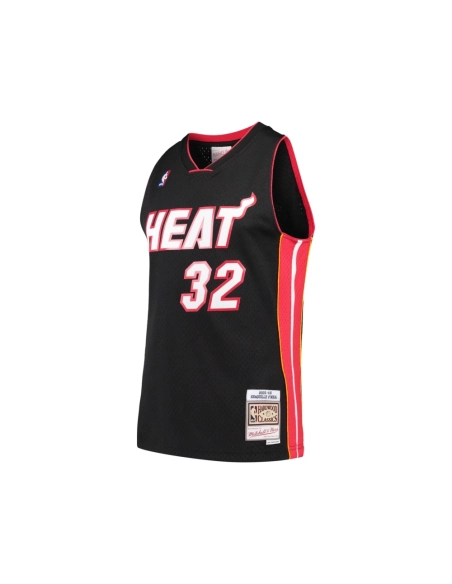 Mens Miami Heat Shaquille ONeal Black Hardwood Classics Swingman Jersey,Miami Heat,NBA,JERSEY with free shipping