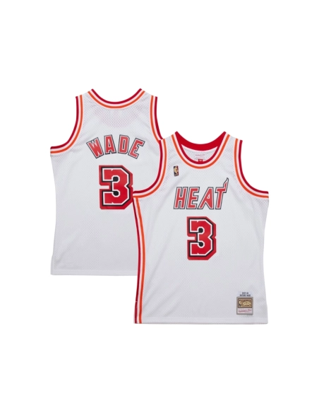 Mens Miami Heat Dwyane Wade White 2007 08 Hardwood Classics Swingman Jersey,Miami Heat,NBA,JERSEY with free shipping