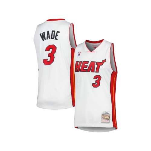 Mens Miami Heat Dwyane Wade White 2001 02 Hardwood Classics Swingman Jersey,Miami Heat,NBA,JERSEY with free shipping