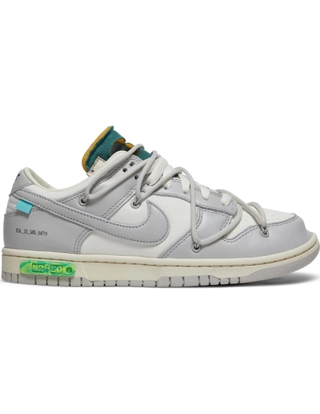 OffWhite x Dunk Low Lot 42 of 50,Dunk SB,NIKE SHOES Reps
