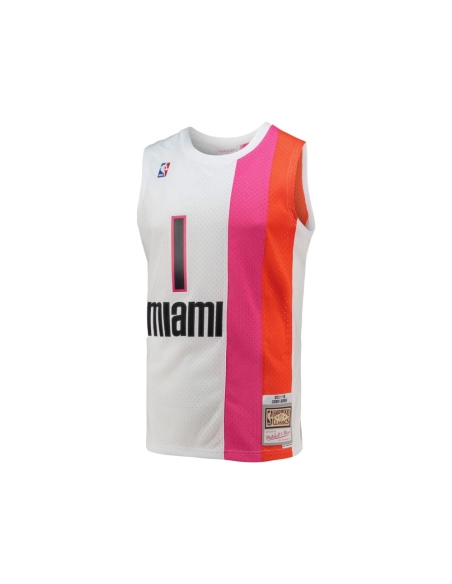 Mens Miami Heat Chris Bosh White 2001 02 Hardwood Classics Swingman Jersey,Miami Heat,NBA,JERSEY with free shipping