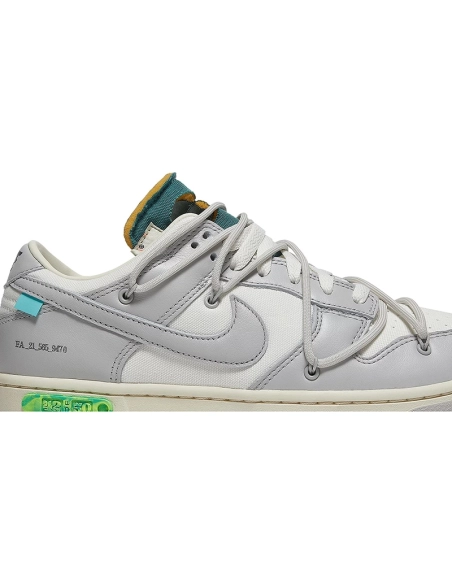 OffWhite x Dunk Low Lot 42 of 50,Dunk SB,NIKE SHOES Reps