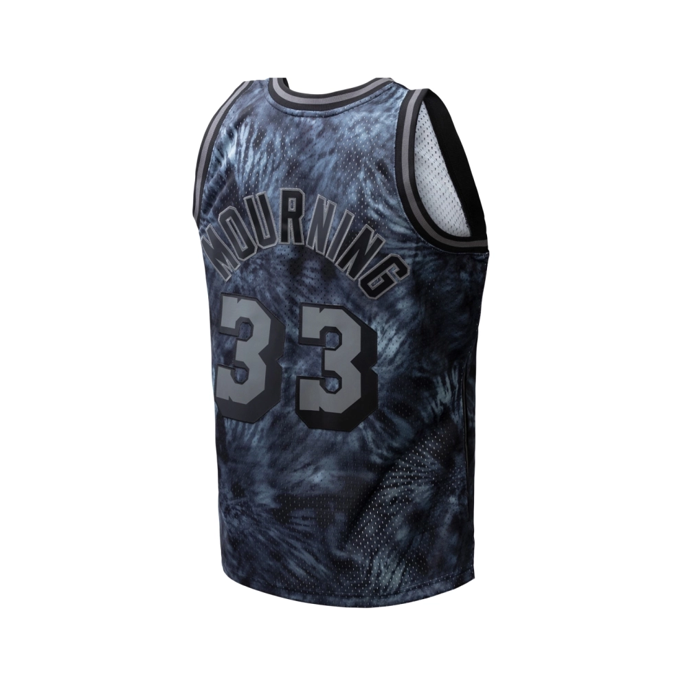 Mens Miami Heat Alonzo Mourning Black Hardwood Classics 1996 97 Tie-Dye Swingman Jersey,Miami Heat,NBA,JERSEY with free shipping