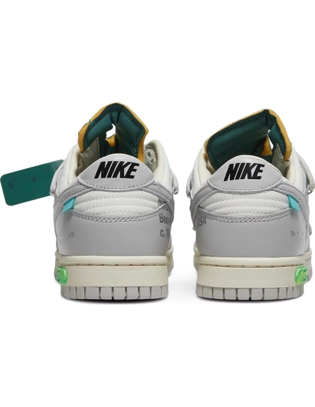 OffWhite x Dunk Low Lot 42 of 50,Dunk SB,NIKE SHOES Reps