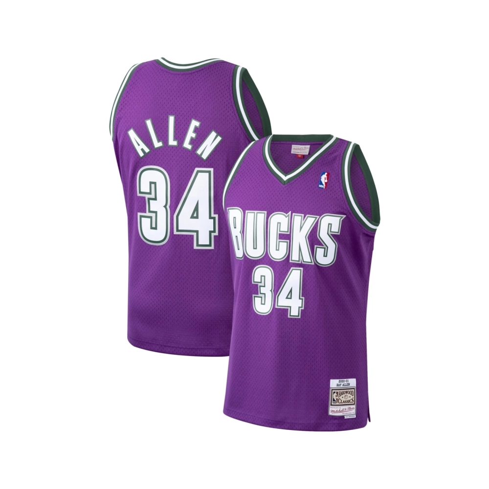Mens Milwaukee Bucks Ray Allen Purple 2000 01 Hardwood Classics Swingman Jersey,Milwaukee Bucks,NBA,JERSEY with free shipping