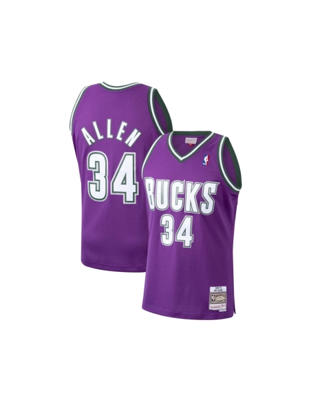 Mens Milwaukee Bucks Ray Allen Purple 2000 01 Hardwood Classics Swingman Jersey,Milwaukee Bucks,NBA,JERSEY with free shipping