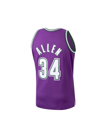 Mens Milwaukee Bucks Ray Allen Purple 2000 01 Hardwood Classics Swingman Jersey,Milwaukee Bucks,NBA,JERSEY with free shipping