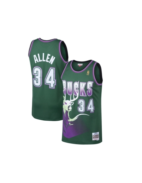 Mens Milwaukee Bucks Ray Allen Kelly Green 1996 97 Hardwood Classics Swingman Jersey,Milwaukee Bucks,NBA,JERSEY with free shippi