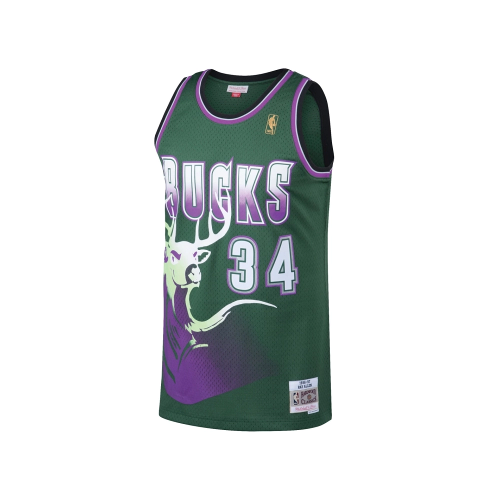 Mens Milwaukee Bucks Ray Allen Kelly Green 1996 97 Hardwood Classics Swingman Jersey,Milwaukee Bucks,NBA,JERSEY with free shippi