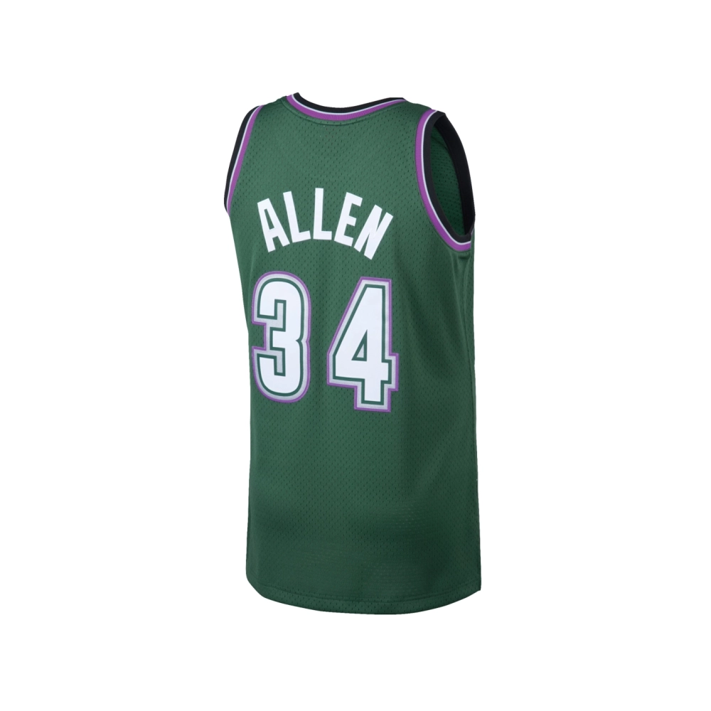 Mens Milwaukee Bucks Ray Allen Kelly Green 1996 97 Hardwood Classics Swingman Jersey,Milwaukee Bucks,NBA,JERSEY with free shippi