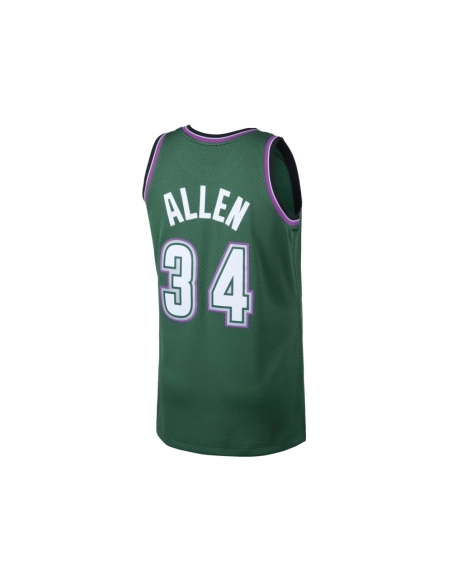 Mens Milwaukee Bucks Ray Allen Kelly Green 1996 97 Hardwood Classics Swingman Jersey,Milwaukee Bucks,NBA,JERSEY with free shippi