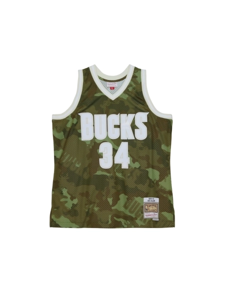 Mens Milwaukee Bucks Ray Allen Camo Hardwood Classics 2000 01 Ghost Green Swingman Jersey,Milwaukee Bucks,NBA,JERSEY with free s