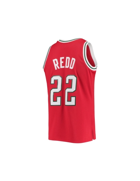 Mens Milwaukee Bucks Michael Redd Red 2001 02 Hardwood Classics Swingman Jersey,Milwaukee Bucks,NBA,JERSEY with free shipping