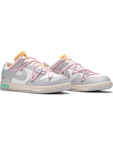 OffWhite x Dunk Low Lot 09 of 50,Dunk SB,NIKE SHOES Reps