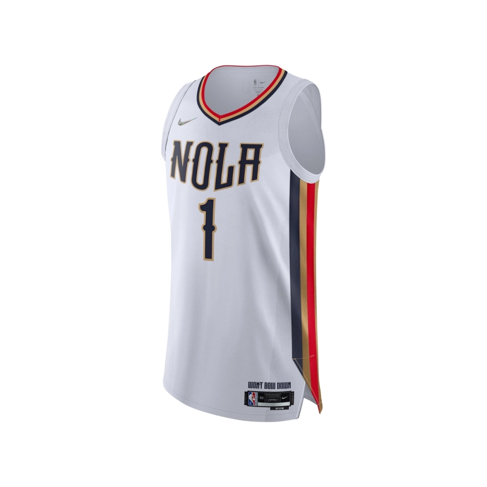 Mens New Orleans Pelicans Zion Williamson White 2021 22 Swingman Jersey - City Edition,New Orleans Pelicans,NBA,JERSEY with free