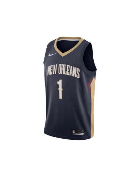 Mens New Orleans Pelicans Zion Williamson Navy 2019 NBA Draft First Round Pick Swingman Jersey - Icon Edition,New Orleans Pelica