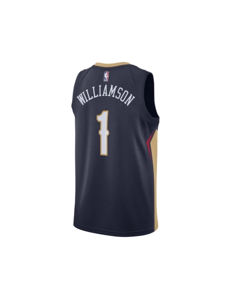 Mens New Orleans Pelicans Zion Williamson Navy 2019 NBA Draft First Round Pick Swingman Jersey - Icon Edition,New Orleans Pelica