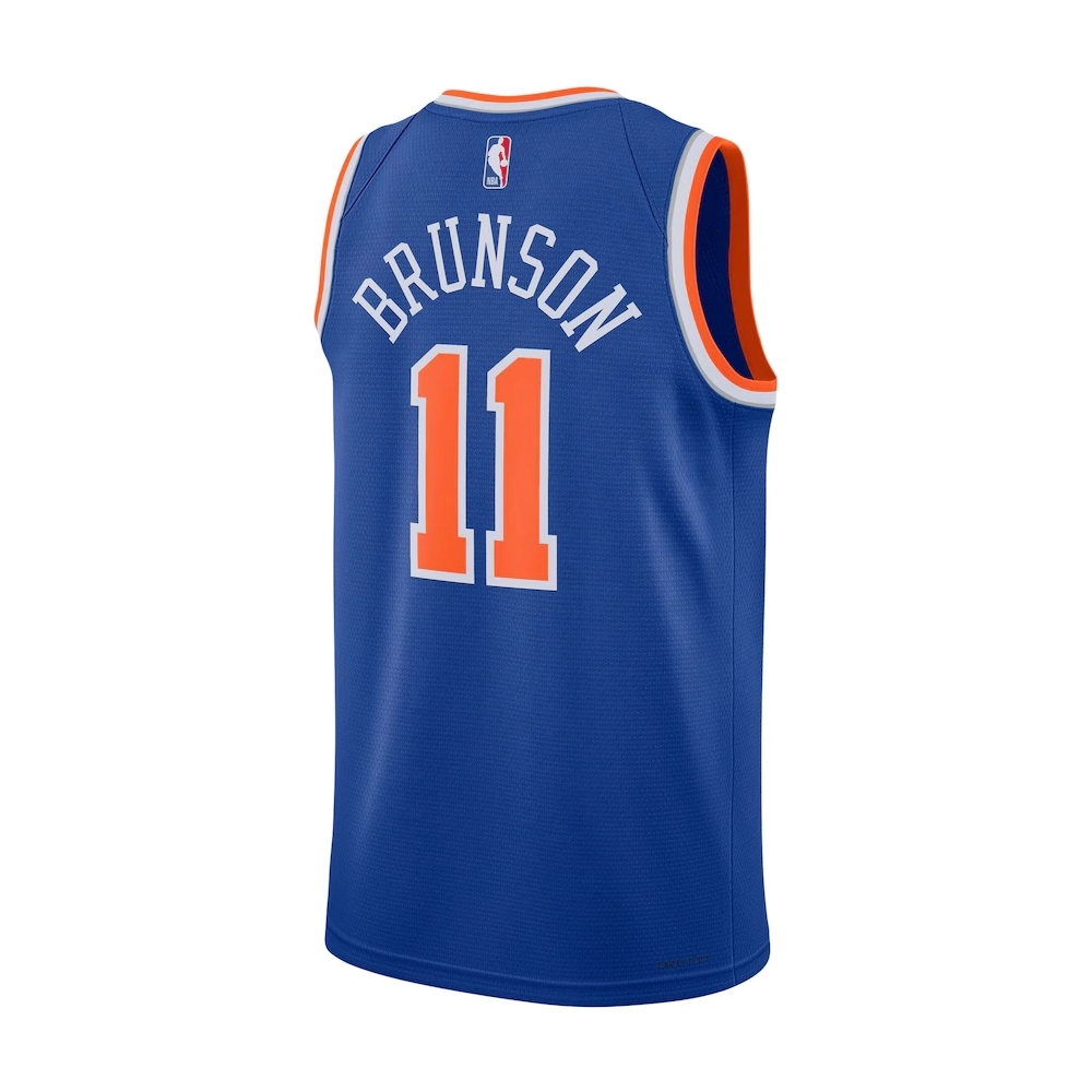 Jalen Brunson New York Knicks Unisex Swingman Jersey Icon Edition Blue,New York Knicks,NBA,JERSEY with free shipping
