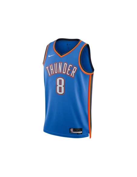Unisex Oklahoma City Thunder Jalen Williams Blue Swingman Jersey - Icon Edition,Oklahoma City Thunder,NBA,JERSEY with free shipp