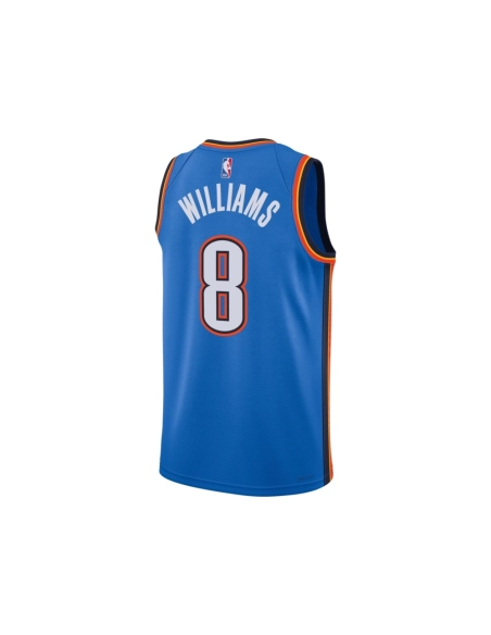 Unisex Oklahoma City Thunder Jalen Williams Blue Swingman Jersey - Icon Edition,Oklahoma City Thunder,NBA,JERSEY with free shipp