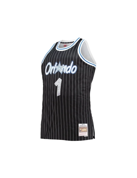 Mens Orlando Magic Penny Hardaway Black Big Tall 1994 95 NBA 75th Anniversary Diamond Swingman Jersey,Orlando Magic,NBA,JERSEY w