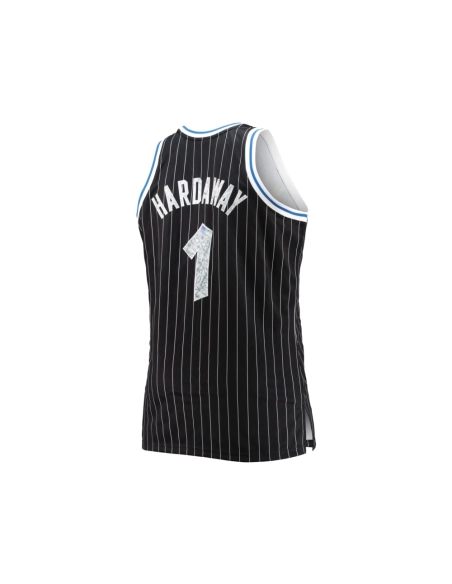 Mens Orlando Magic Penny Hardaway Black Big Tall 1994 95 NBA 75th Anniversary Diamond Swingman Jersey,Orlando Magic,NBA,JERSEY w