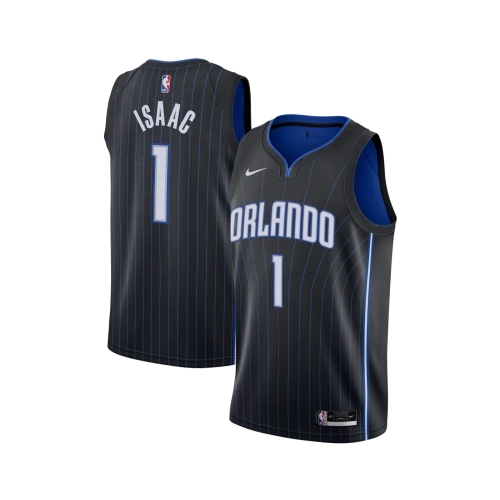 Mens Orlando Magic Jonathan Isaac Black Swingman Jersey - Icon Edition,Orlando Magic,NBA,JERSEY with free shipping