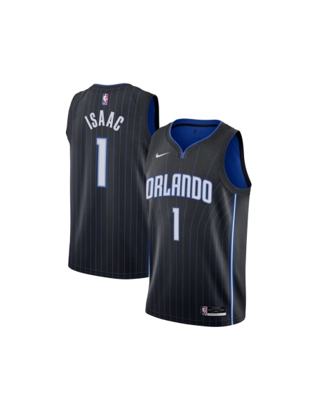 Mens Orlando Magic Jonathan Isaac Black Swingman Jersey - Icon Edition,Orlando Magic,NBA,JERSEY with free shipping