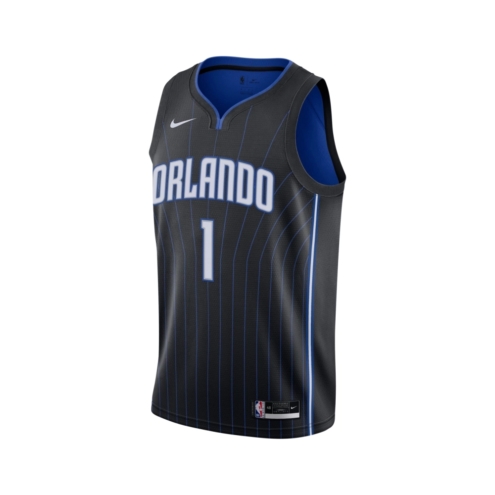 Mens Orlando Magic Jonathan Isaac Black Swingman Jersey - Icon Edition,Orlando Magic,NBA,JERSEY with free shipping