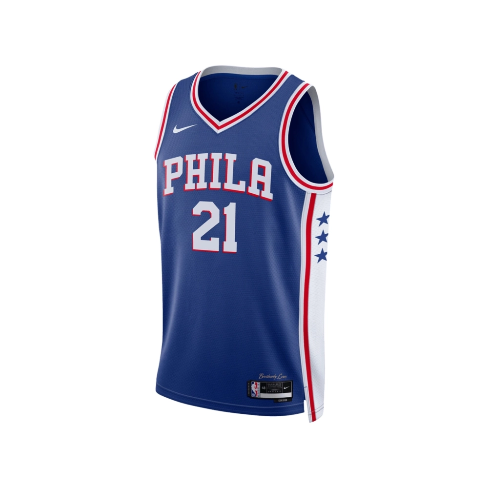 Unisex Philadelphia 76ers Joel Embiid Royal Swingman Jersey - Icon Edition,Philadelphia 83ers,NBA,JERSEY with free shipping