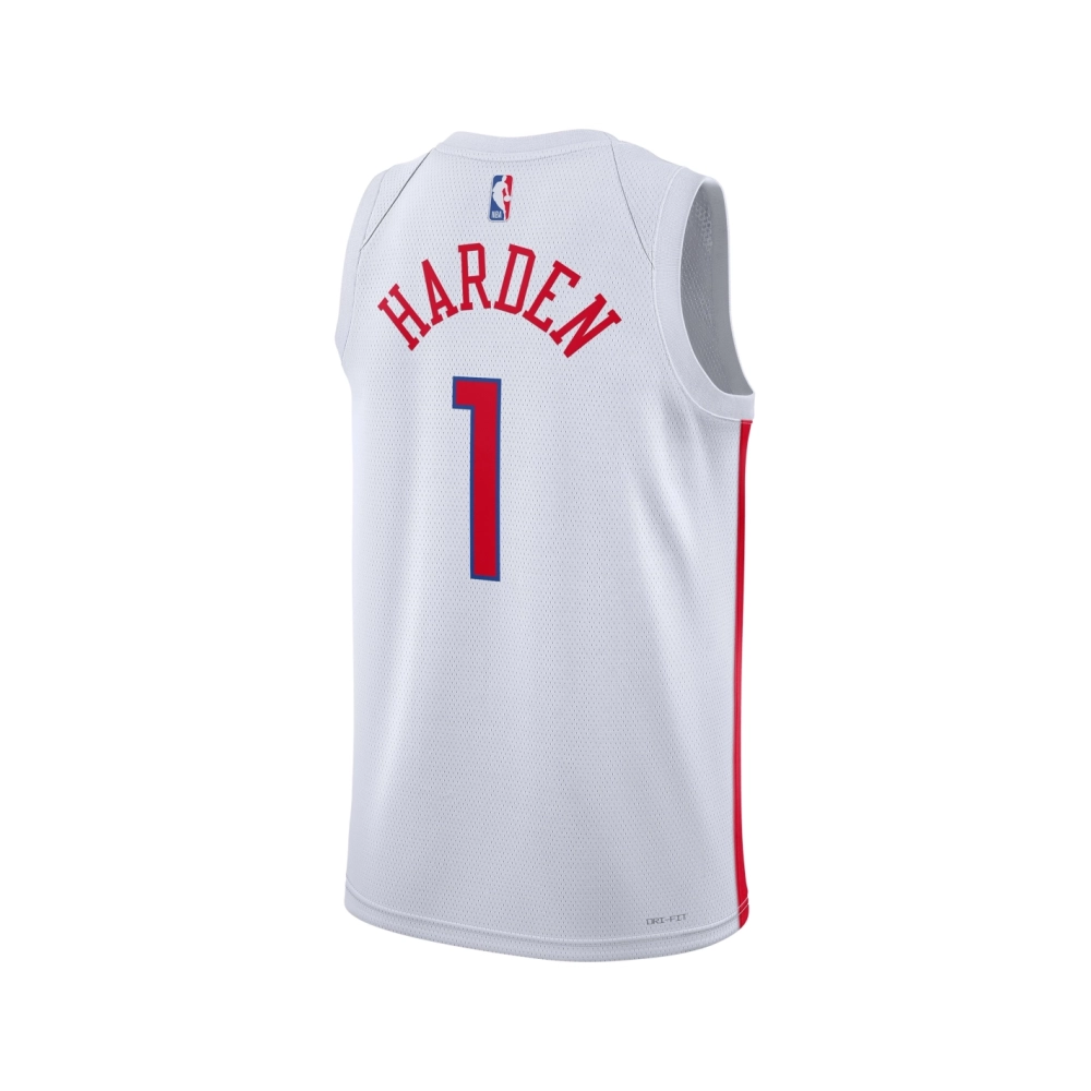 Unisex Philadelphia 76ers James Harden White 2022 23 Swingman Jersey - City Edition,Philadelphia 86ers,NBA,JERSEY with free ship