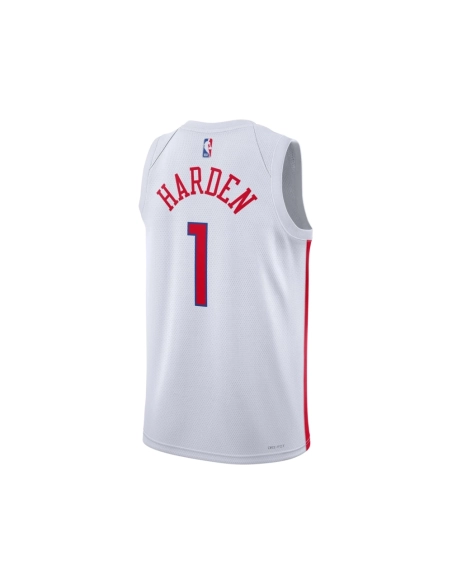 Unisex Philadelphia 76ers James Harden White 2022 23 Swingman Jersey - City Edition,Philadelphia 86ers,NBA,JERSEY with free ship