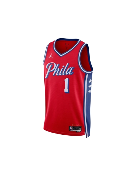 Unisex Philadelphia 76ers James Harden Red Swingman Jersey - Statement Edition,Philadelphia 87ers,NBA,JERSEY with free shipping