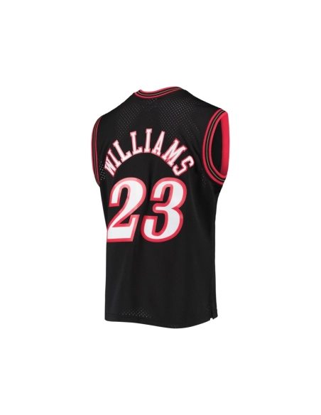 Mens Philadelphia 76ers Lou Williams Black 2005 06 Hardwood Classics Swingman Jersey,Philadelphia 92ers,NBA,JERSEY with free shi