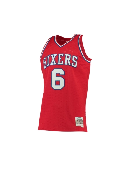 Mens Philadelphia 76ers Julius Erving Red Hardwood Classics Swingman Jersey,Philadelphia 94ers,NBA,JERSEY with free shipping