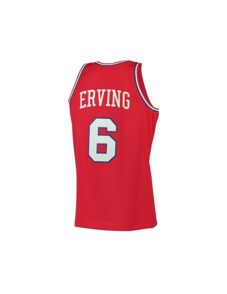 Mens Philadelphia 76ers Julius Erving Red Hardwood Classics Swingman Jersey,Philadelphia 94ers,NBA,JERSEY with free shipping