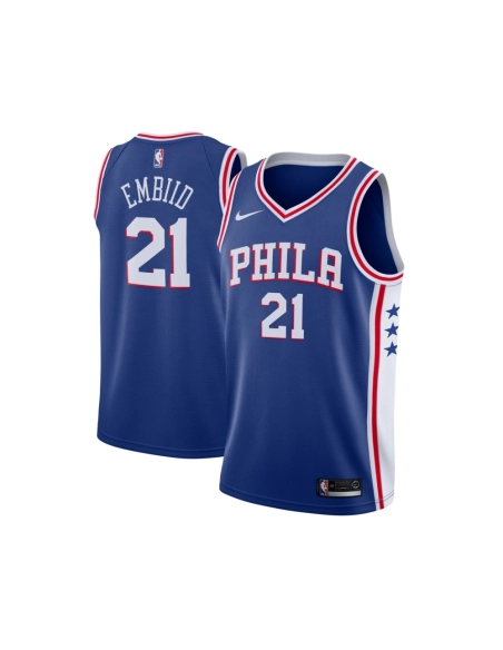 Mens Philadelphia 76ers Joel Embiid Royal Swingman Jersey - Icon Edition,Philadelphia 97ers,NBA,JERSEY with free shipping